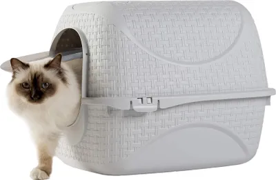 Productafbeelding van BAMA Kattenbak Prive, grijs