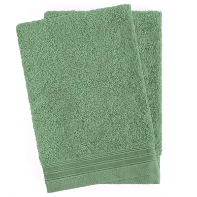 Produktbild von Hammetex Waschhandschuhe 2er Set 15x22 cm – 100% Baumwolle Frottier, , mit Aufhängeschlaufe