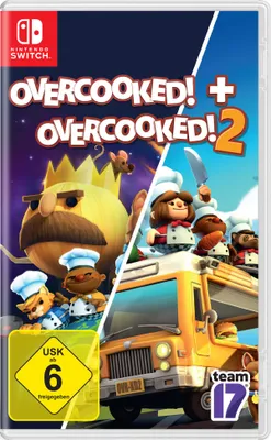 Produktbild von Overcooked Double Pack Switch Overcooked + Overcooked 2