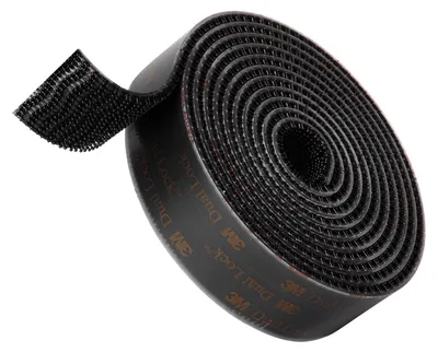 Produktbild von Wiederverwendbares Befestigungsband 25 mm x 2,5 m Schwarz