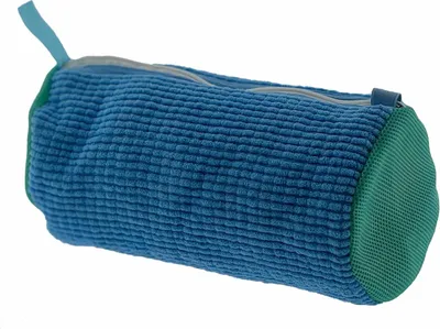 Produktbild von Waschbeutel mit Reißverschluss für Schuhe – Blau