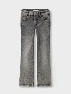 Produktbild von Name it - NKFPOLLY SKINNY BOOT JEANS 1142-AU NOOS - Hellgrau Denim 152
