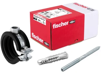 Immagine prodotto di fischer 547058 fischer set di fascette per tubi FGRS 25-30, 10 pezzi