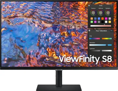 Obrázok produktu pre Samsung LS32B800PXU, 81,3 cm (32"), 3840 x 2160 px, 4K Ultra HD, LCD, 5 ms, Čierna