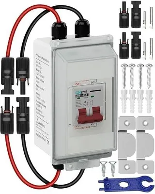 Zdjęcie produktu dla Wyłącznik dc 500V 63A IP66 izolacyjny przełącznik fotowoltaika