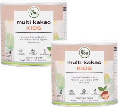 Produktbild von for you multi kakao kids Doppelpack