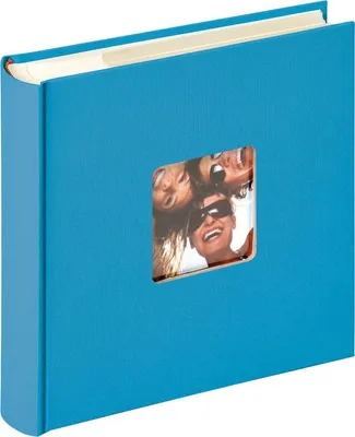 Produktbild von Walther, ME-116-U, Memo-Einsteckalbum Fun oceanblau für 200 Fotos 13x18 cm