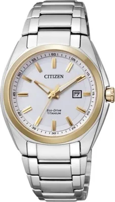 Produktbild von Citizen EW2214-52A Eco-Drive Super-Titanium Damenuhr 34mm 10ATM