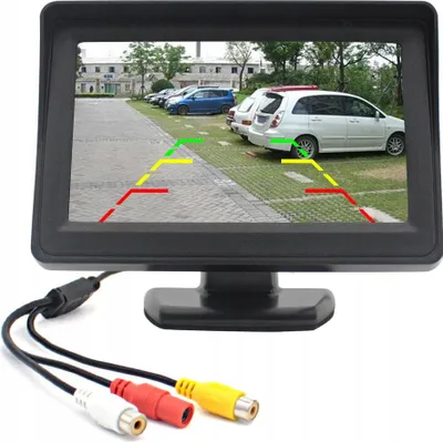 Obrázek produktu pro EDIBAZZAR | ukazatel couvání a parkování, 4,3", 12-24V, pro osobní a nákladní automobily, 3W