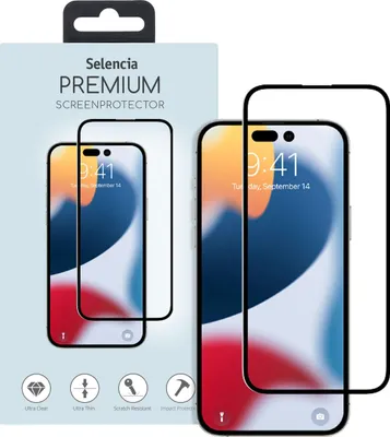 Productafbeelding van Selencia Gehard Glas Premium Screenprotector voor de Apple iPhone 14 Pro Max