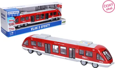 Produktbild von Zug mit Effekten 44 cm – tschechische Verpackung