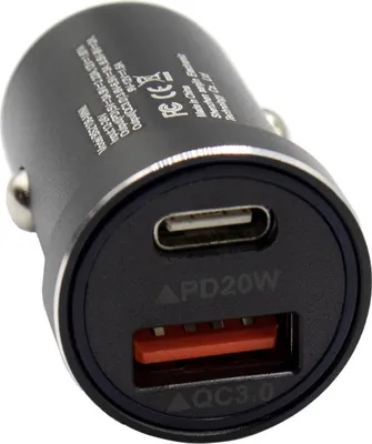 Produktbild von MMOBIEL Auto Ladegerät USB-C und USB-A - 38W Zigarettenanzünder KFZ Adapter