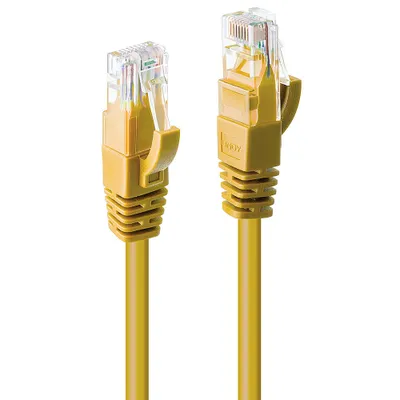 Produktbild von LINDY Patchkabel Cat6 U/UTP gelb 2.00m