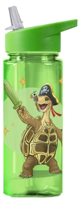 Produktbild von AWAVE® Die Schule der Magischen Tiere Trinkflasche 500 ml rPET | Grün, Henrietta