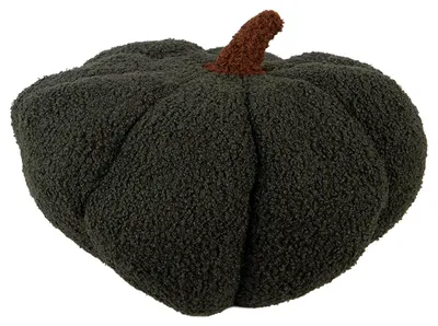 Produktbild von Clayre & Eef Dekoration Kürbis Ø 35x22 cm Grün Polyester
