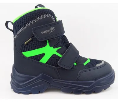 Produktbild von Superfit SNOW MAX GTX Weit Klettstiefel Blau in Gr. 29