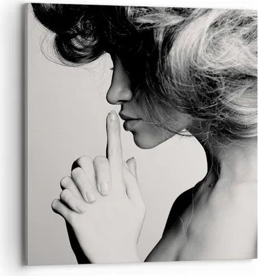 Produktbild von Bild auf Leinwand - Leinwandbild - Frau Modell - 70x70cm - Wand Bild - Wanddeko - Wandbilder - Leinwanddruck - Bilder - Kunstdruck - Wanddekoration - Leinwand bilder - Wandkunst - AC70x70-3546