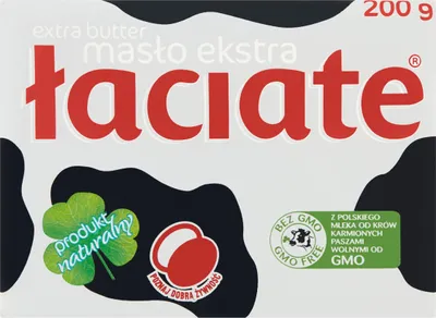 Zdjęcie produktu dla Łaciate Masło Ekstra 82% 200 g
