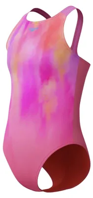 Productafbeelding van SPEEDO meisjes badpak PRINT PULSEBACK 1P, roze-oranje, maat 10A