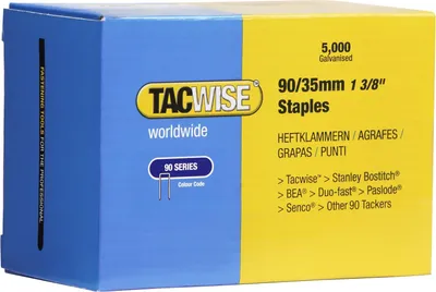Produktbild von TACWISE Schmalrückenklammern 90/35 mm verzinkt 5.000 Stück