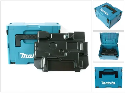 Produktbild von Makita MAKPAC 3 Systemkoffer - mit Einlage für BKP / DKP 180