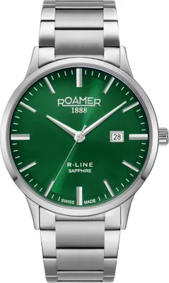 Produktbild von Roamer Armbanduhr Date R-Line Classic Green