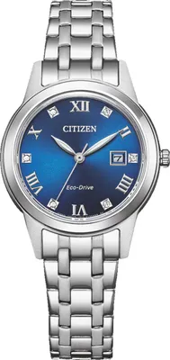 Produktbild von Citizen Damen Armbanduhr FE1240-81L Solar Eco Drive Edelstahl