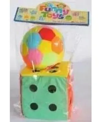 Produktbild von Kinder Spielzeug Ball mit integriertem Würfel