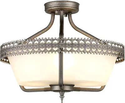 Produktbild von Elstead Crown Deckenleuchte E27 3-fach Eisernes Tor-Farbe