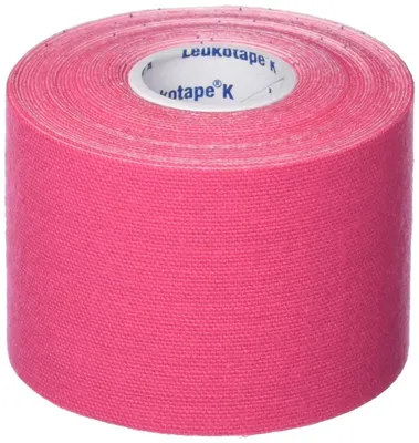 Produktbild von Kinesiotape, Farbe Pink, 5,4 Meter (5 Stück)