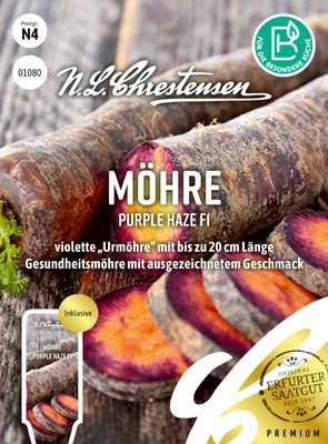 Produktbild von [STREICHUNG 2025] Möhre Purple Haze F1 | Möhrensamen von N.L. Chrestensen