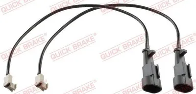 Produktbild von 2x QUICK BRAKE WS 0179 A Warnkontakt Bremsbelagverschleiß 308mm für IVECO DAILY III Pritsche/Fahrgestell DAILY III Kasten/Kombi DAILY II Kasten/Kombi
