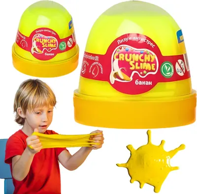 Zdjęcie produktu dla Glutek Slime Crunchy Mix Kolorów 120 ml