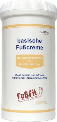 Produktbild von CareMed Basisches Fußcreme FußFit 450ml ohne Dosierspender
