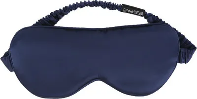 Produktbild von INF Schlafaugenmaske aus 100 % seide Navy blau