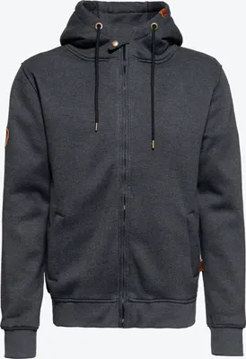 Produktbild von KING KEROSIN Outdoor Sweatjacke Mit Herausnehmbarem Softshell-Innenfutter K.k. Adventure Gear Grau M