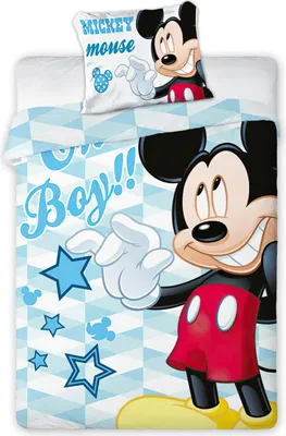 Immagine prodotto di Disney Mickey Mouse biancheria da letto per bambini 100 x 135 cm