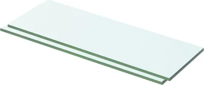 Zdjęcie produktu dla Maison Exclusive – półki 2 szt. ze szkła przezroczystego 50 x 12 cm