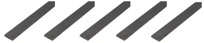 Zdjęcie produktu dla Alberts, 5 sztuk płaskowników, stal surowa, wymiary 30 x 2 mm, długość 1 m