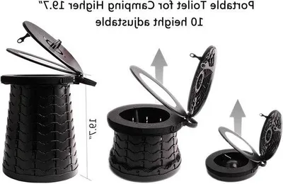 Produktbild von Klappbares Camping-Toilet für Auto, unisex, hygienisch