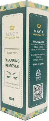 Image de Extension de cils Nettoyant Cleanser Extension de cils Remover 50ml Macy