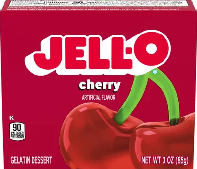 Produktbild von Jell-O Cherry Gelatin Dessert Wackelpudding 85g