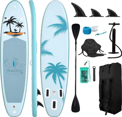 Immagine prodotto di Tavola da stand up paddle, tappetino antiscivolo, tre pinne, SUPFW37A