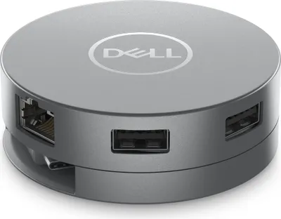 Immagine prodotto di DELL Adattatore multiporta USB-C 6 in 1 - DA305 - Cablato - USB 3.2 Gen 2 (3.1 Gen 2) Type-C - 10,100,1000 Mbps - S