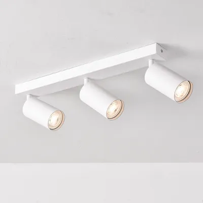 Produktbild von LED 3-flammig Deckenleuchte schwenkbar TRIO mattweiß
