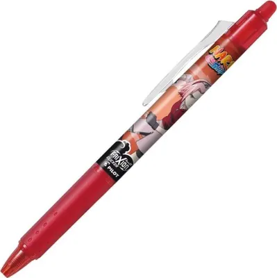 Obrázek produktu pro PILOT BLRT-FR7-R-NR PILOT FRIXION Clicker Naruto Tintenroller 0,35 mm, Schreibfarbe: rot, 1 St.