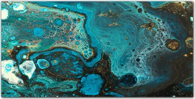 Produktbild von Coloray Bild aus Acryl 120 cm x 60 cm - Acrylblock mit Bild Gehärtetes Acryl Wohnzimmer Dekoration Wanddekoration Küche - Abstraction Flüssigkeit