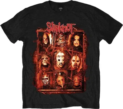 Image de Slipknot Rusty Face Black XL T-shirt