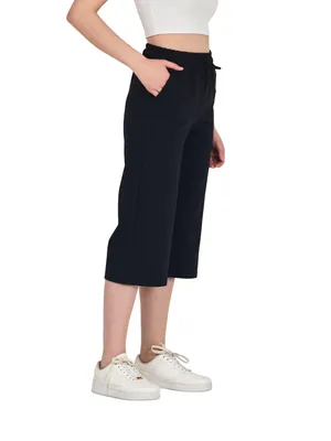 Produktbild von COMEOR Damen Capri Sweatpants – Bequeme 3/4 Jogginghose