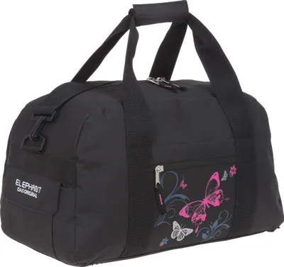 Produktbild von Sporttasche Mädchen Elephant Hero Signature Tasche Sport Fitness Kindertasche Schuhfach 12678 Butterfly Pink